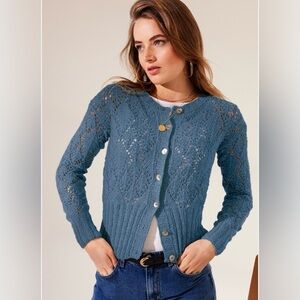 Skye’s The Limit Floral Crochet Cardigan